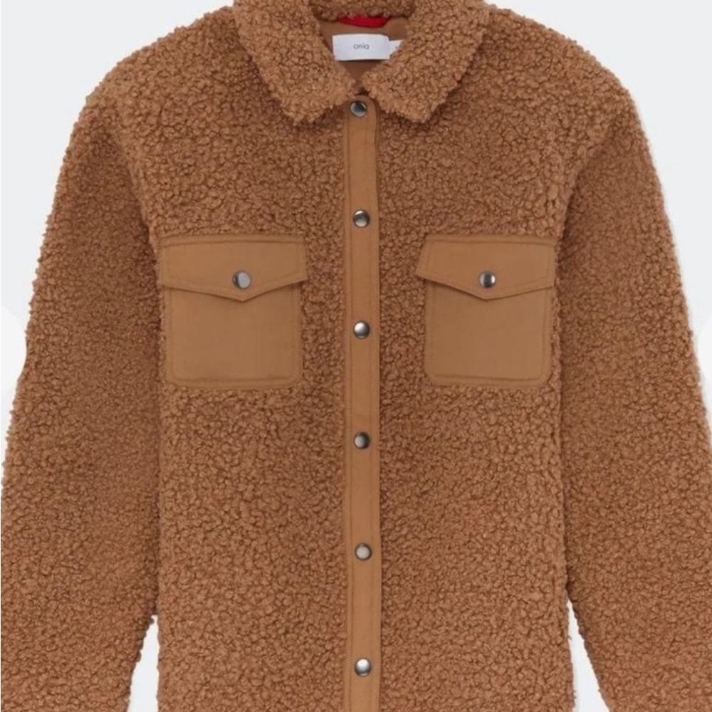 Onia Brown Sherpa Jacket